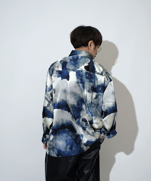 H163 / 着用サイズ: S*ブルー ボトムス:217612