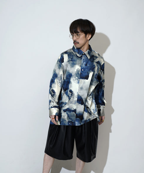 H163 / 着用サイズ: S*ブルー ボトムス:217612