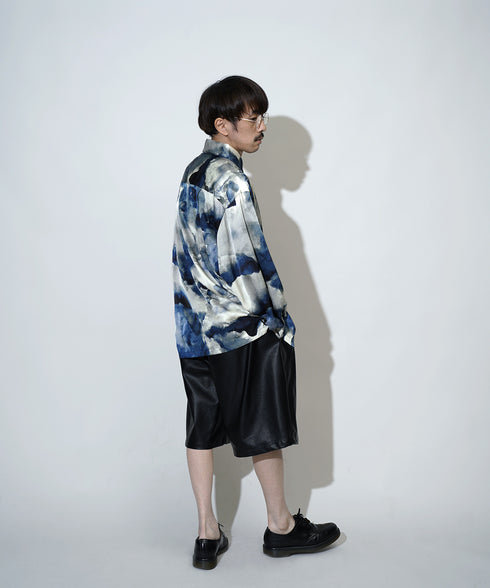 H163 / 着用サイズ: S*ブルー ボトムス:217612