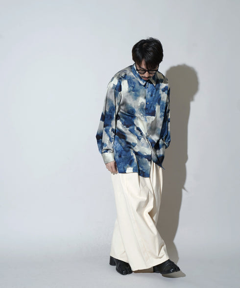 H163 / 着用サイズ: S*ブルー ボトムス:217634