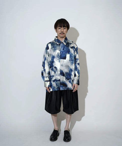 H163 / 着用サイズ: S*ブルー ボトムス:217612