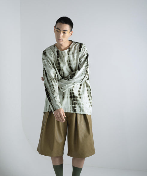 H178 / 着用サイズ: L*モスグリーン ボトムス:217612