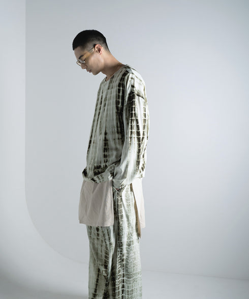 H178 / 着用サイズ: L*モスグリーン インナー:217732 ボトムス:217626