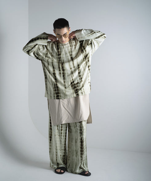 H178 / 着用サイズ: L*モスグリーン インナー:217732 ボトムス:217626