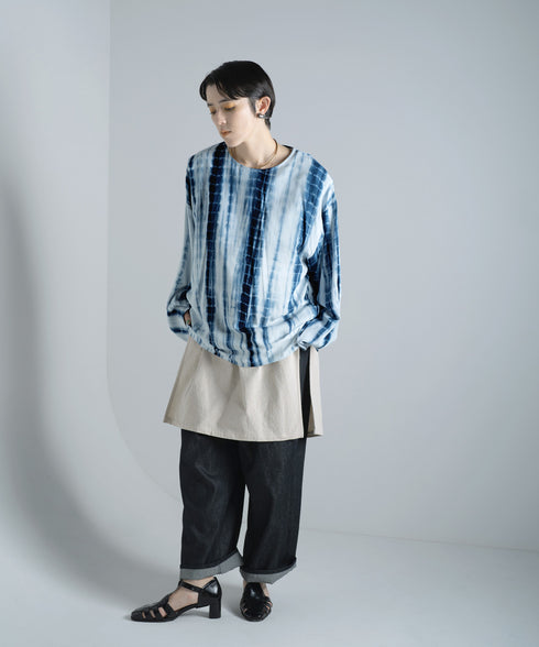 H167 / 着用サイズ: M*コバルトブルー インナー:217732 ボトムス:217647