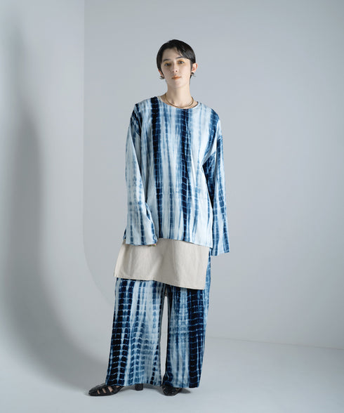 H167 / 着用サイズ: M*コバルトブルー インナー:217732 ボトムス:217626