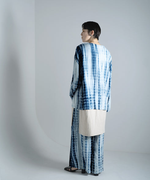 H167 / 着用サイズ: M*コバルトブルー インナー:217732 ボトムス:217626