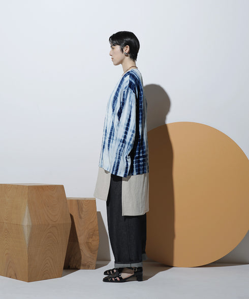 H167 / 着用サイズ: M*コバルトブルー インナー:217732 ボトムス:217647