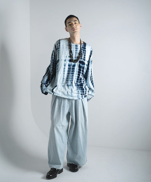 H178 / 着用サイズ: L*コバルトブルー インナー:217749 ボトムス:213778