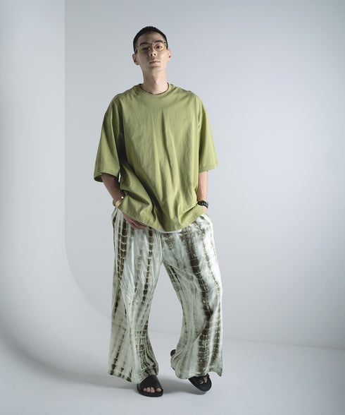 H178 / 着用サイズ: L*モスグリーン トップス:217674