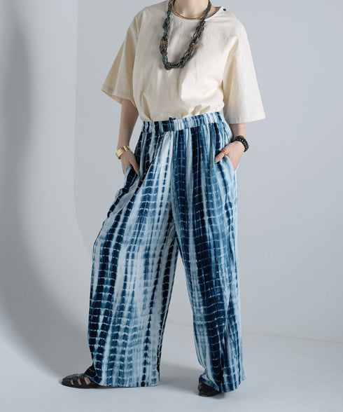 H167 / 着用サイズ: M*コバルトブルー トップス:217646