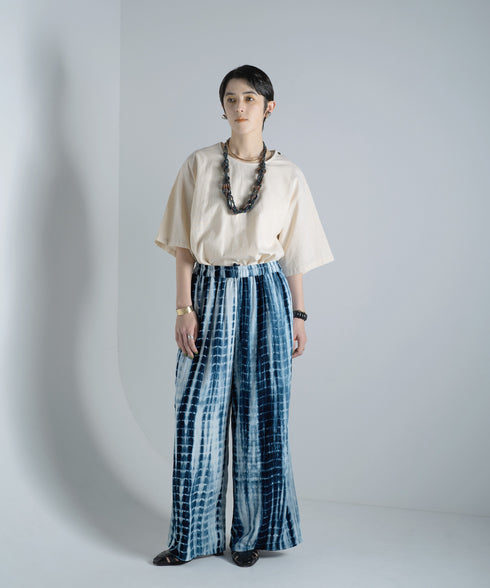 H167 / 着用サイズ: M*コバルトブルー トップス:217646