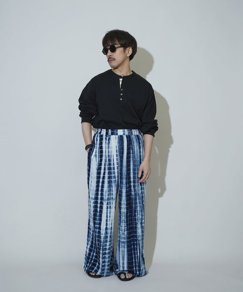 H163 / 着用サイズ: M*コバルトブルー トップス:217648