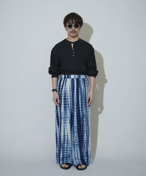 H163 / 着用サイズ: M*コバルトブルー トップス:217648