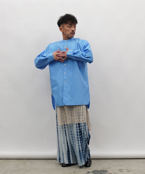 H163 / 着用サイズ:S コバルトブルー 着用トップス:218518 着用インナー:217732