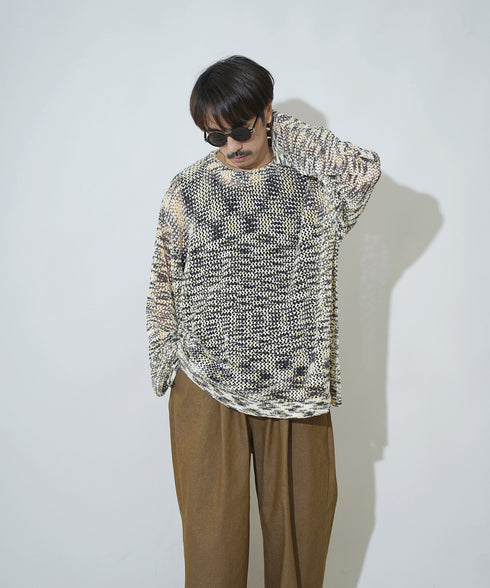 H163 / 着用サイズ: M*アイボリー インナー:217619 ボトムス:217647