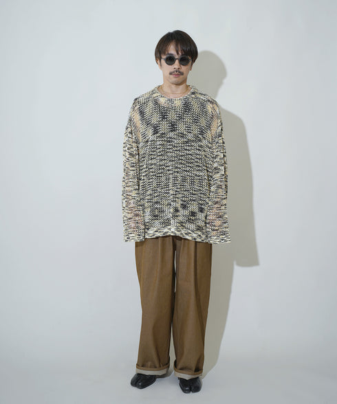 H163 / 着用サイズ: M*アイボリー インナー:217619 ボトムス:217647