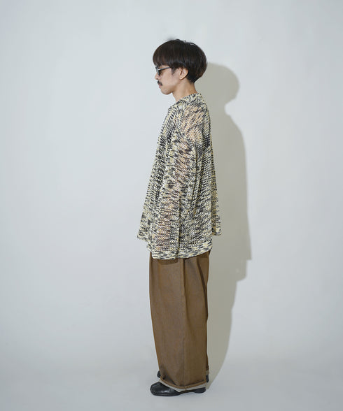 H163 / 着用サイズ: M*アイボリー インナー:217619 ボトムス:217647