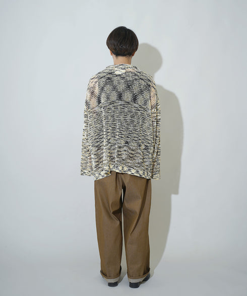 H163 / 着用サイズ: M*アイボリー インナー:217619 ボトムス:217647