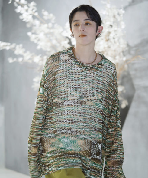 H167 / 着用サイズ: M*グリーン インナー:217749 ボトムス:217634