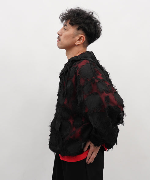 H163 / 着用サイズ:S ブラック 着用トップス:217646 着用ボトムス:218713