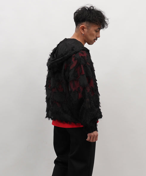 H163 / 着用サイズ:S ブラック 着用トップス:217646 着用ボトムス:218713