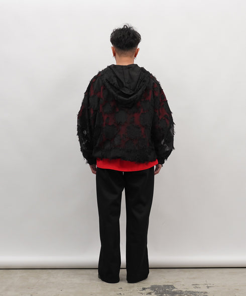 H163 / 着用サイズ:S ブラック 着用トップス:217646 着用ボトムス:218713