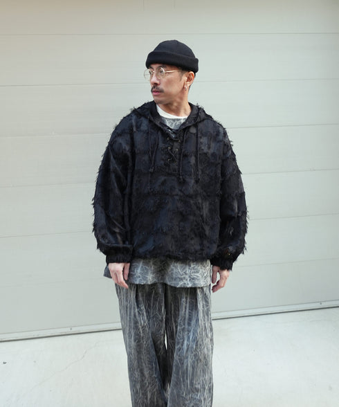 H163 / 着用サイズ:S ブラック 着用インナー:217615 着用ボトムス:217614