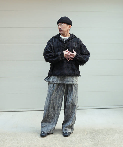 H163 / 着用サイズ:S ブラック 着用インナー:217615 着用ボトムス:217614