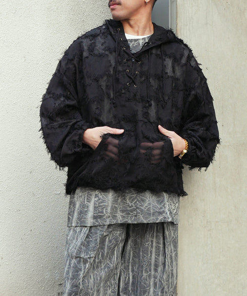 H163 / 着用サイズ:S ブラック 着用インナー:217615 着用ボトムス:217614