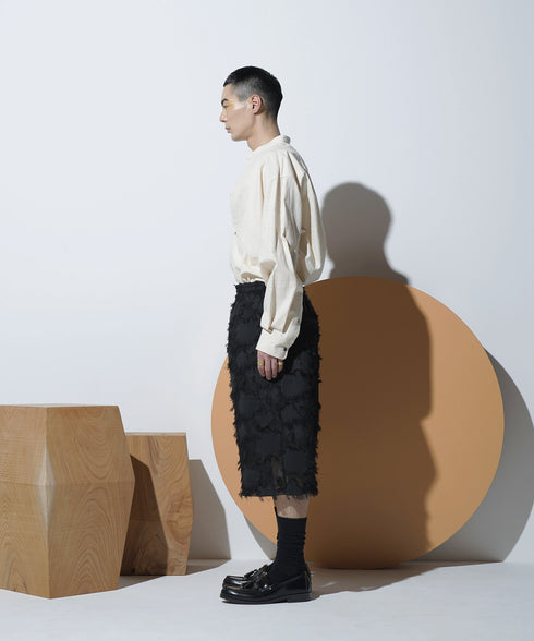 H178 / 着用サイズ: L*ブラック シャツ:217645