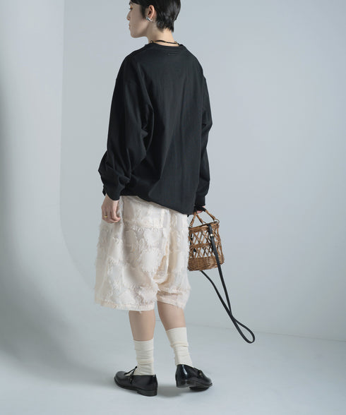 H167 / 着用サイズ: M*アイボリー トップス:217648