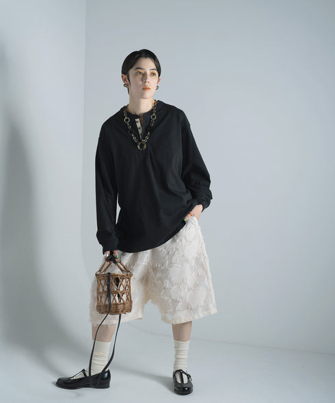 H167 / 着用サイズ: M*アイボリー トップス:217648