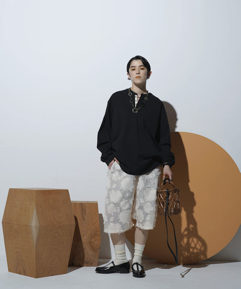 H167 / 着用サイズ: M*アイボリー トップス:217648