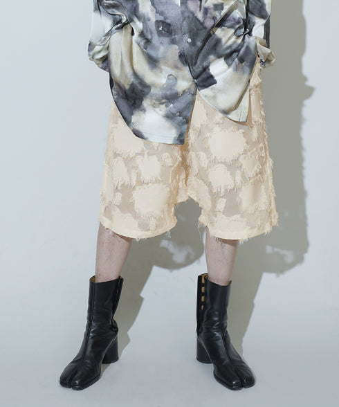 H163 / 着用サイズ: S*アイボリー シャツ:217621