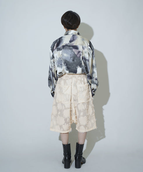 H163 / 着用サイズ: S*アイボリー シャツ:217621