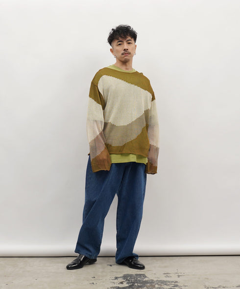 H163 / 着用サイズ:M キャメル 着用トップス:217674 着用ボトムス:218711