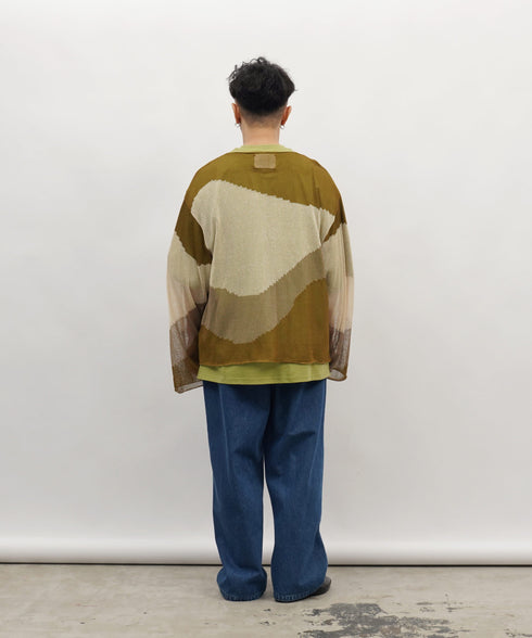 H163 / 着用サイズ:M キャメル 着用トップス:217674 着用ボトムス:218711