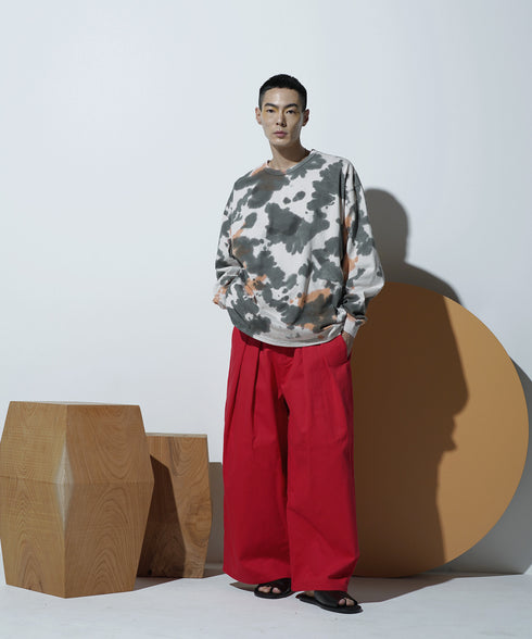 H178 / 着用サイズ: L*レッド トップス:217619