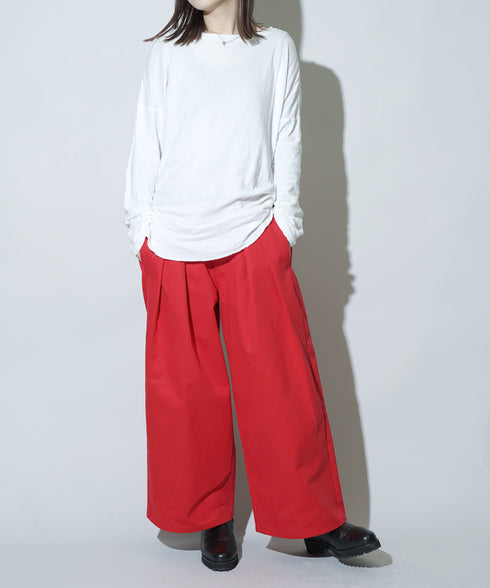 H158 / 着用サイズ: XS*レッド