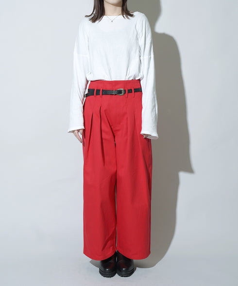 H158 / 着用サイズ: XS*レッド