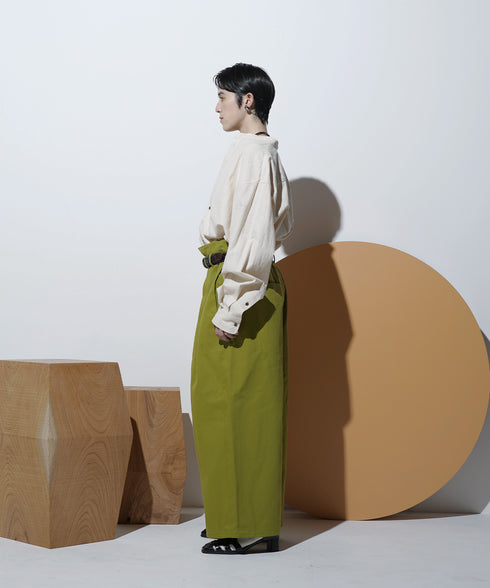 H167 / 着用サイズ: M*グリーン シャツ:217645 インナー:217749