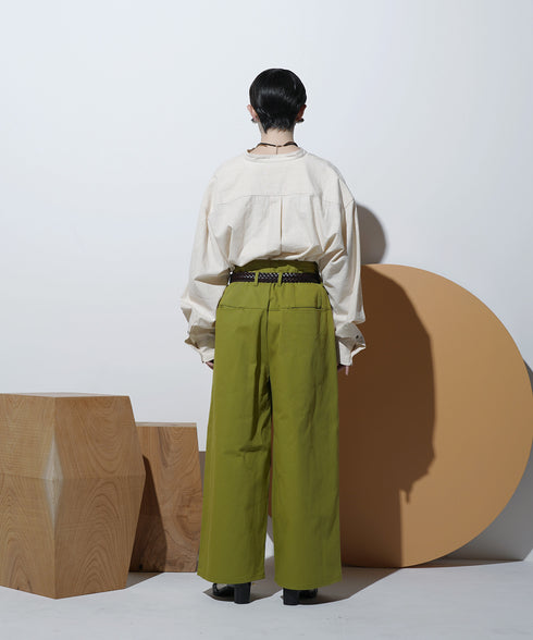 H167 / 着用サイズ: M*グリーン シャツ:217645 インナー:217749