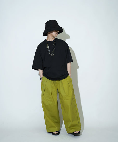 H163 / 着用サイズ: S*グリーン トップス:217646