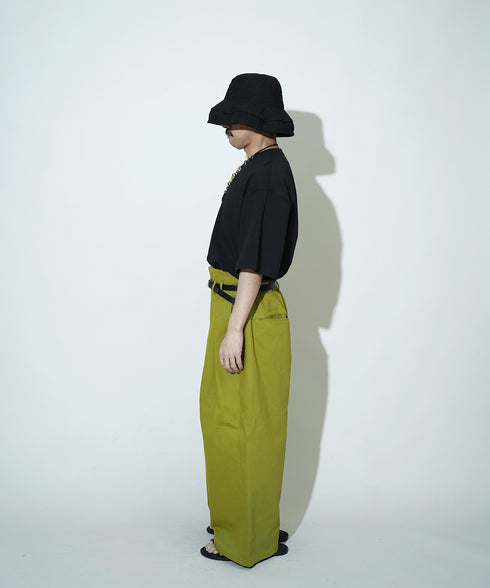 H163 / 着用サイズ: S*グリーン トップス:217646