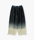 グラデーション ダイ フルレングス パイル イージー テーパードパンツ