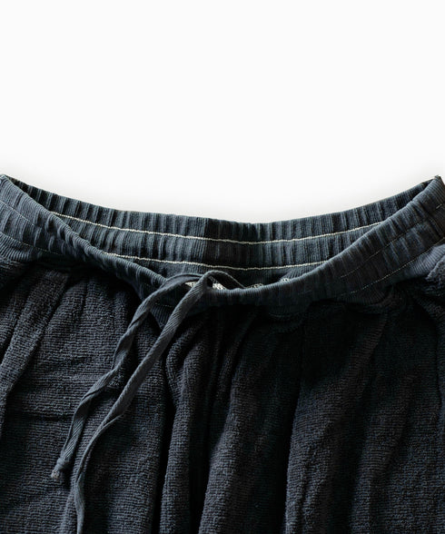 グラデーション ダイ フルレングス パイル イージー テーパードパンツ