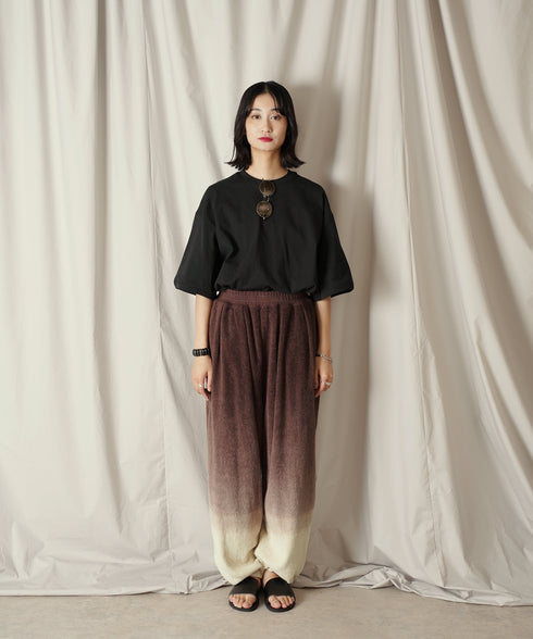 H169 / 着用サイズ:M ブラウン 着用トップス:217646