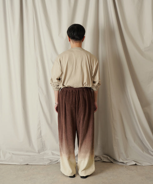 H163 / 着用サイズ:M ブラウン 着用トップス:217648