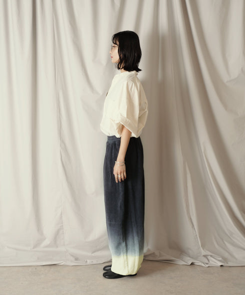 H169 / 着用サイズ:M ネイビー 着用トップス:217646